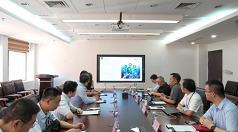 聯(lián)想控股首席執(zhí)行官李蓬一行到訪四方光電參觀交流